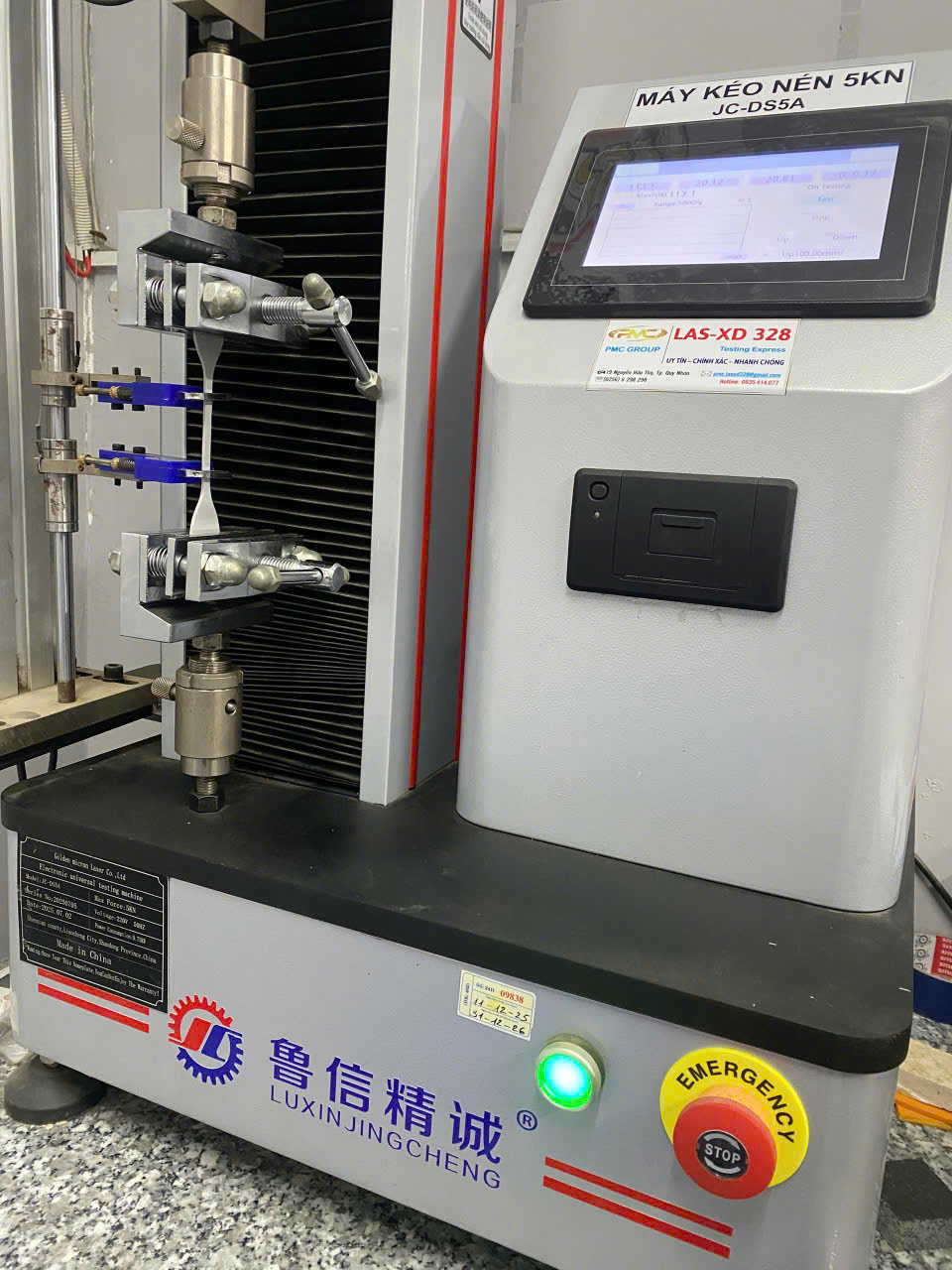 thí nghiệm vật liệu xây dựng gia lai Thí nghiệm màng chống thấm