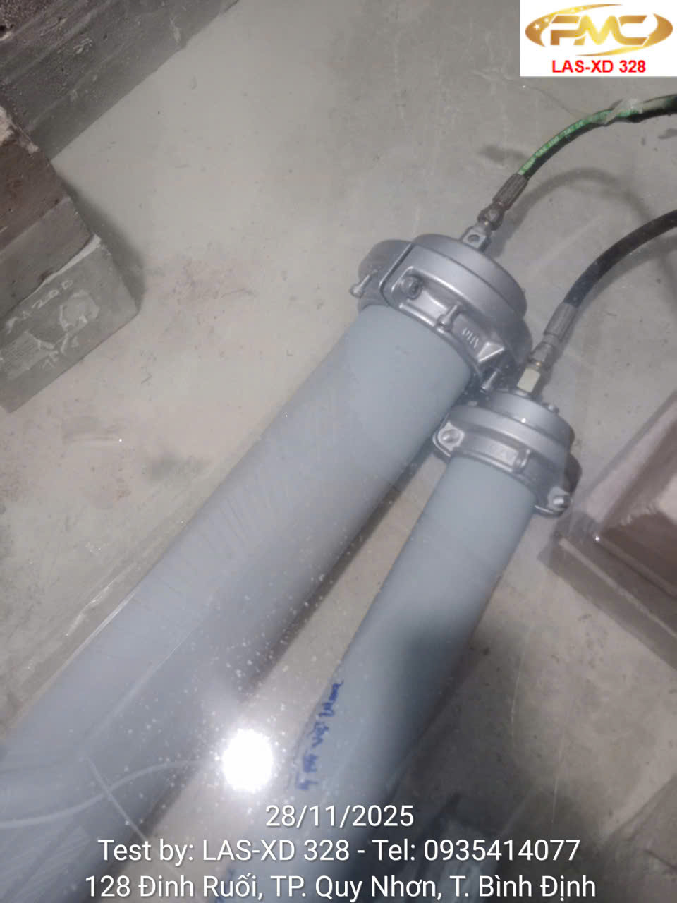 thí nghiệm vật liệu xây dựng gia lai Thí nghiệm ống nhựa