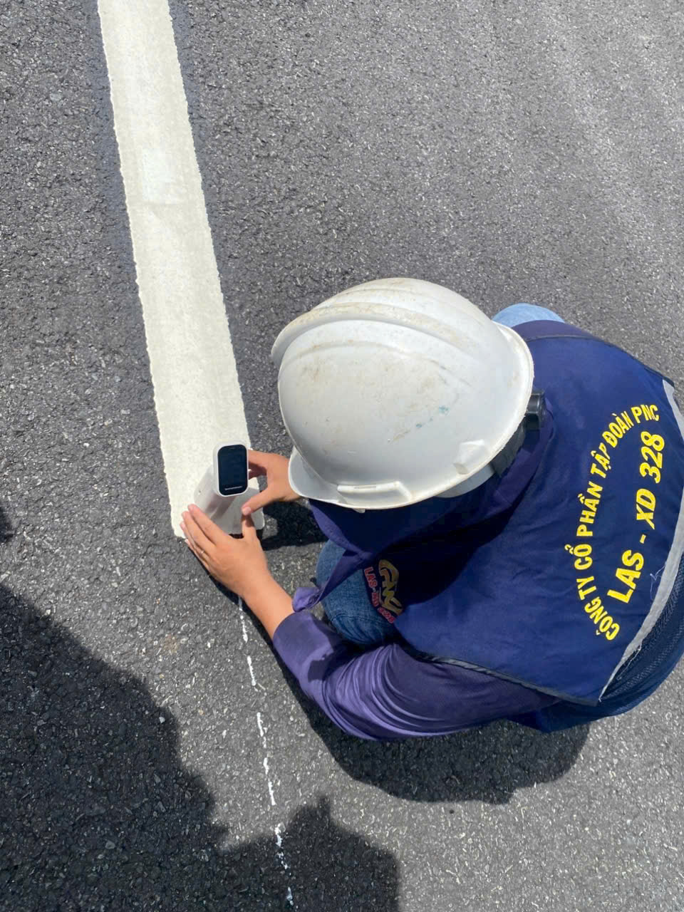 thí nghiệm vật liệu xây dựng gia lai Thí nghiệm sơn kẻ đường